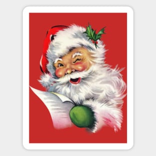 Vintage Santa Magnet